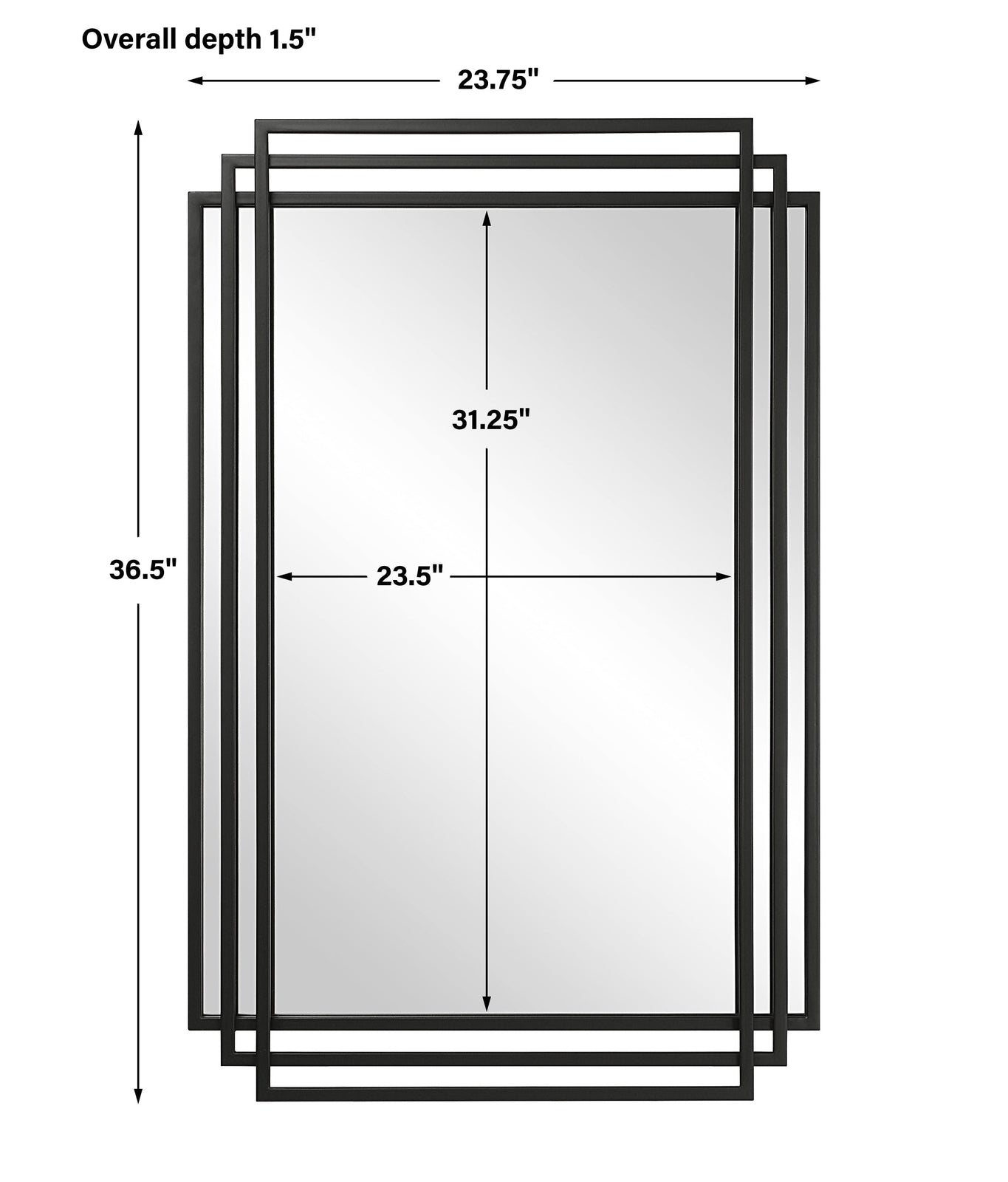 Uttermost Amherst Mirror