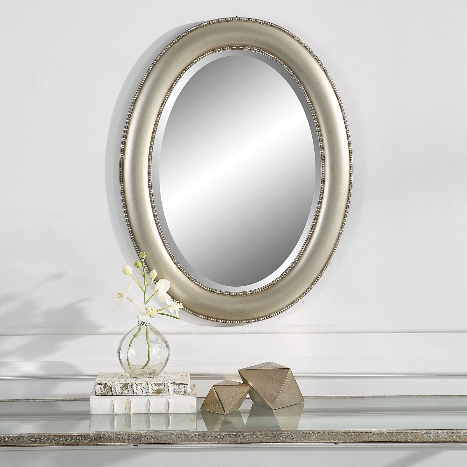 Modern Accents Simple Oval Mirror