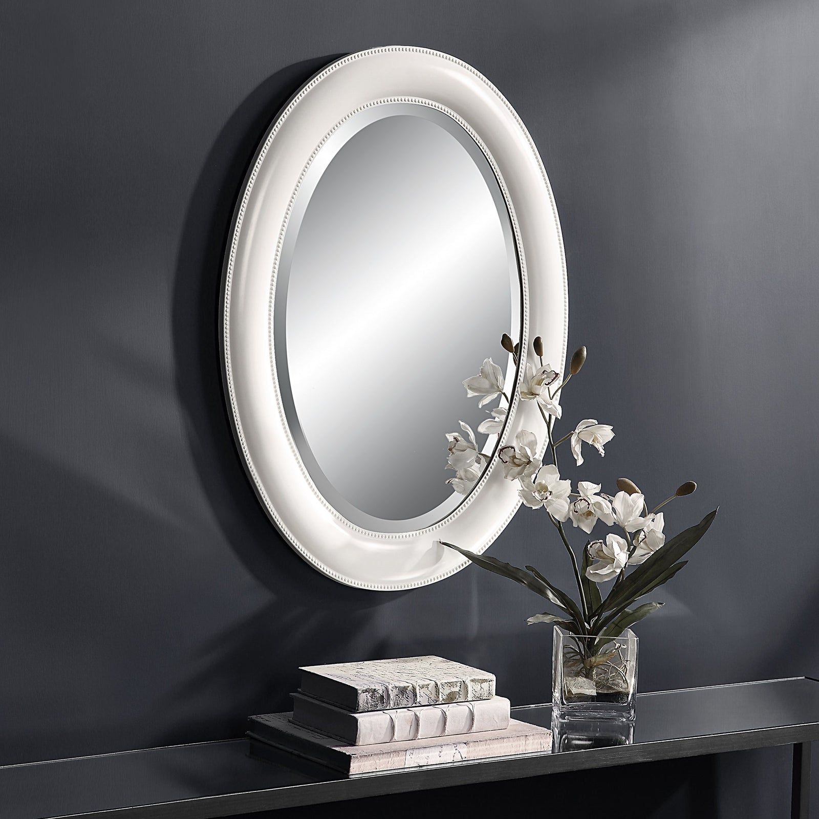 Modern Accents Simple Oval Mirror