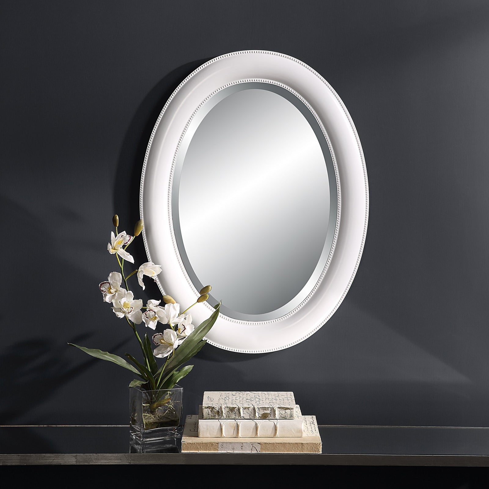 Modern Accents Simple Oval Mirror