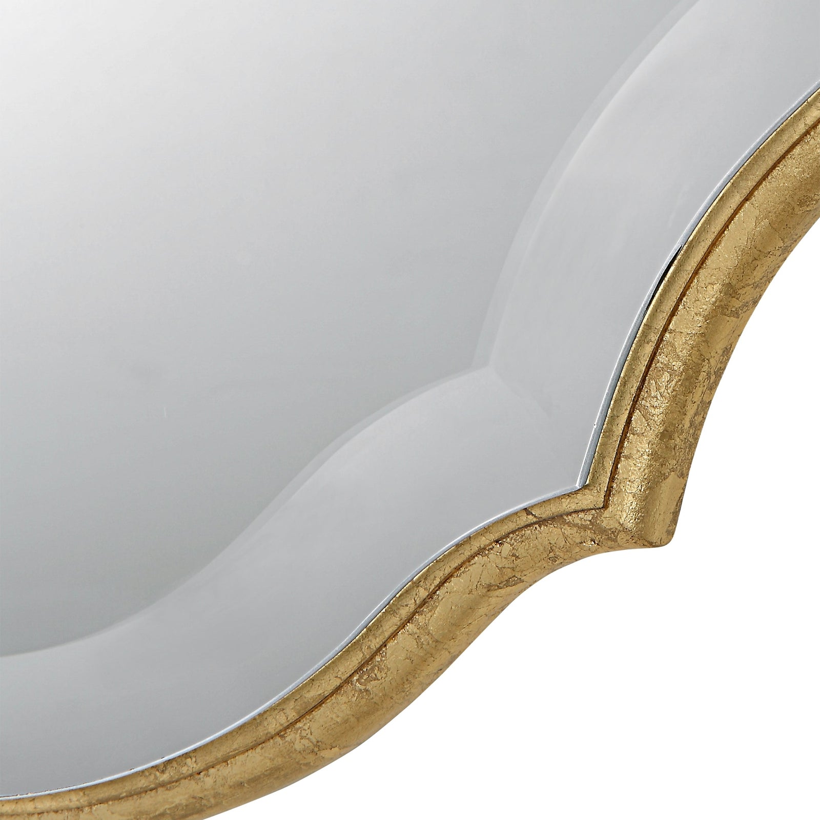 Modern Accents Shaped Beveled Mirror