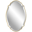 Modern Accents Shaped Beveled Mirror