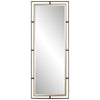 Uttermost Carrizo Tall Bronze & Gold Mirror