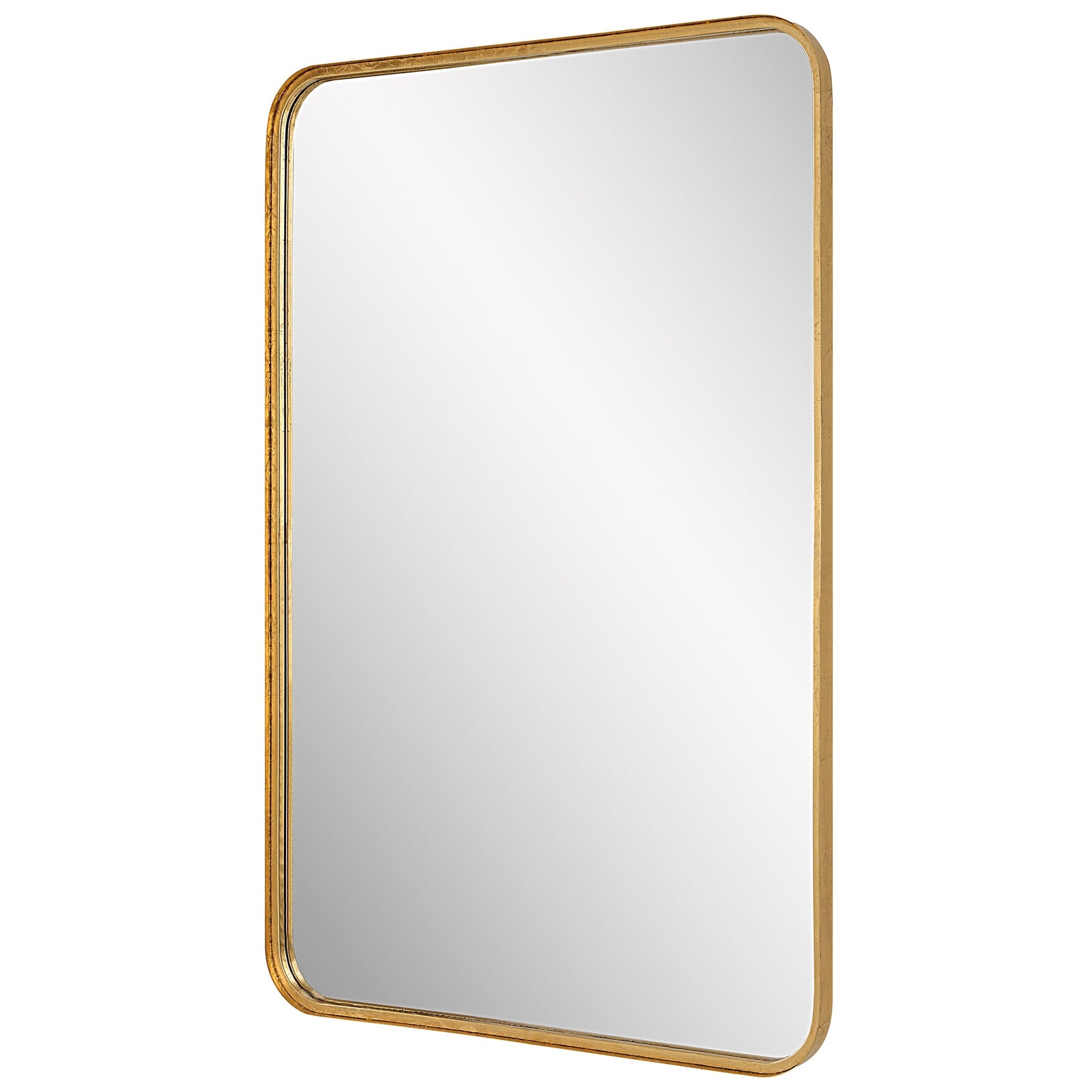 Modern Accents Metal Rounded Corners Mirror