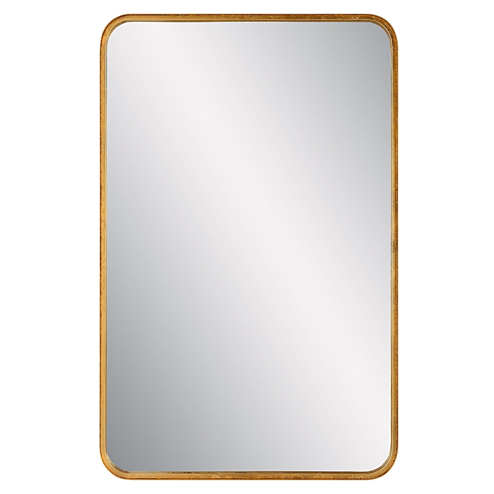 Modern Accents Metal Rounded Corners Mirror
