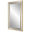 Modern Accents Rectangular Beveled Mirror