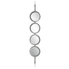 Uttermost Button Silver Mirror