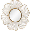Uttermost Blossom Gold Floral Mirror