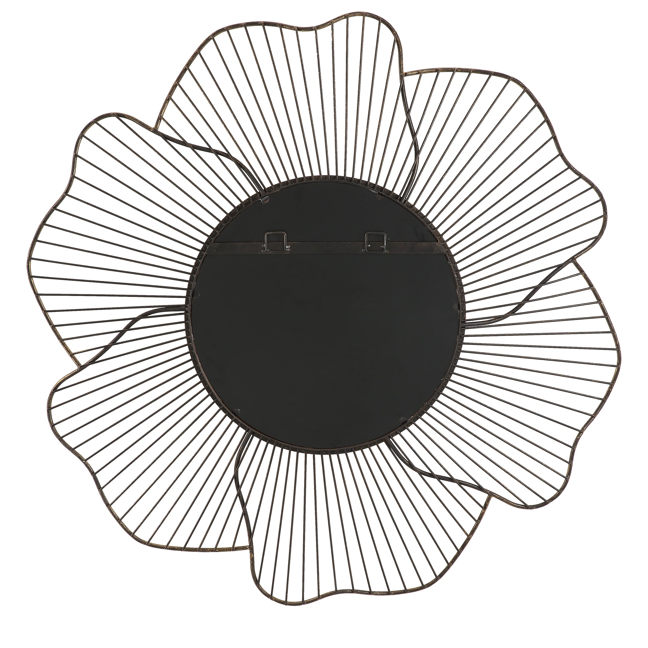 Uttermost Blossom Gold Floral Mirror