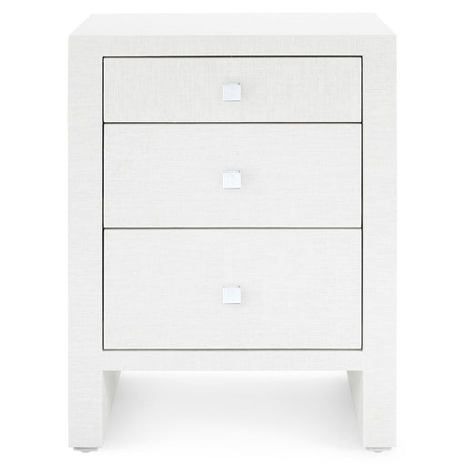 Villa & House Morgan Grasscloth 3-Drawer Side Table by Bungalow 5