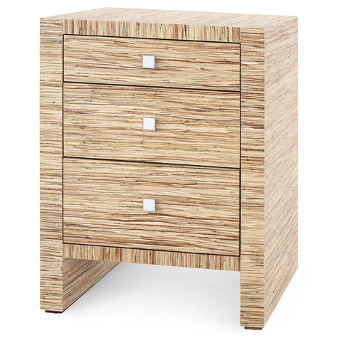 Villa & House Morgan Papyrus 3-Drawer Side Table by Bungalow 5