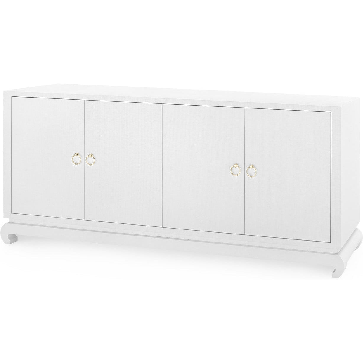 Villa & House Meredith Extra Large 4-Door Cabinet by Bungalow 5