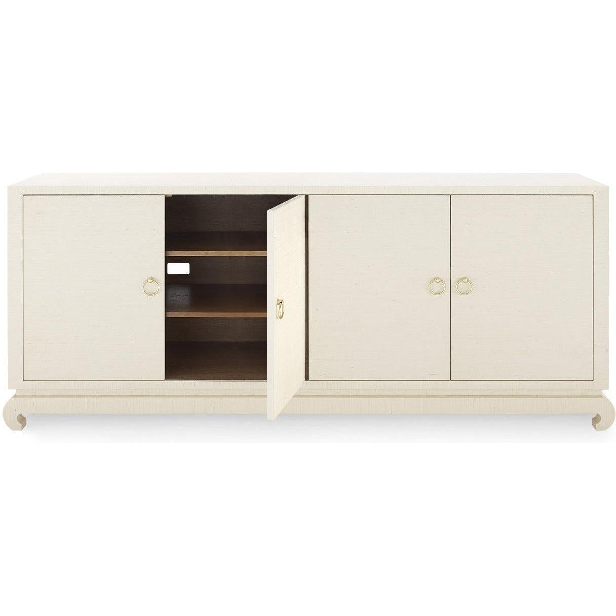 Villa & House Meredith Extra Large 4-Door Cabinet by Bungalow 5