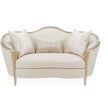 Michael Amini Villa Cherie Caramel Loveseat