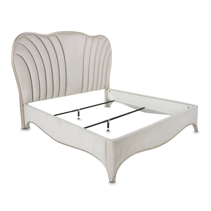 Michael Amini London Place Upholstered Panel Bed