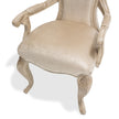Michael Amini Platine De Royale Champagne Arm Chair