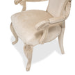 Michael Amini Platine De Royale Champagne Arm Chair