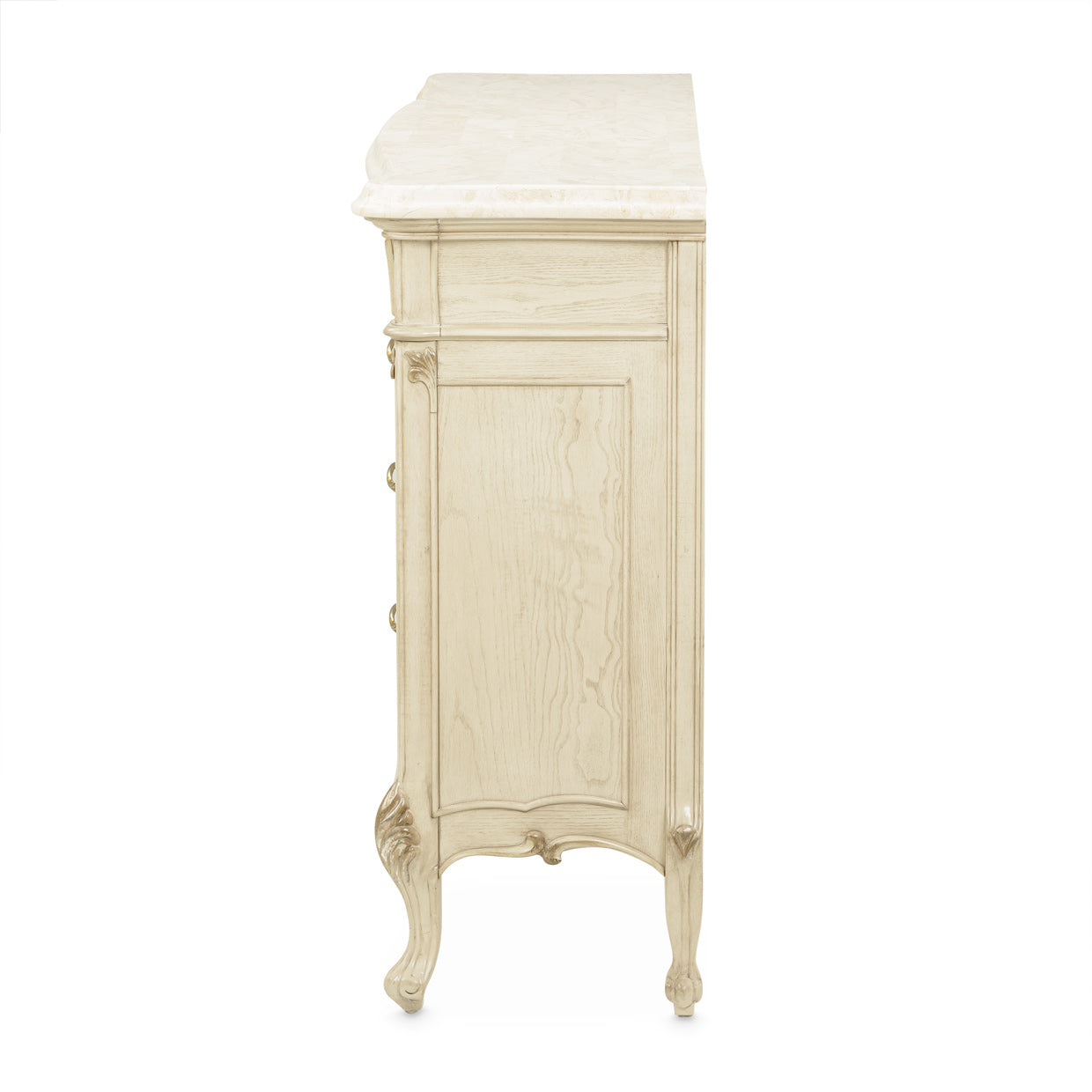 Michael Amini Platine De Royale Champagne Sideboard