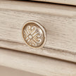 Michael Amini Platine De Royale Champagne Vanity/Desk