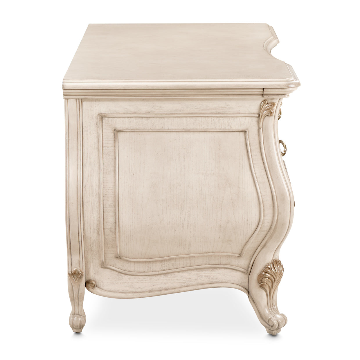 Michael Amini Platine De Royale Champagne Vanity/Desk