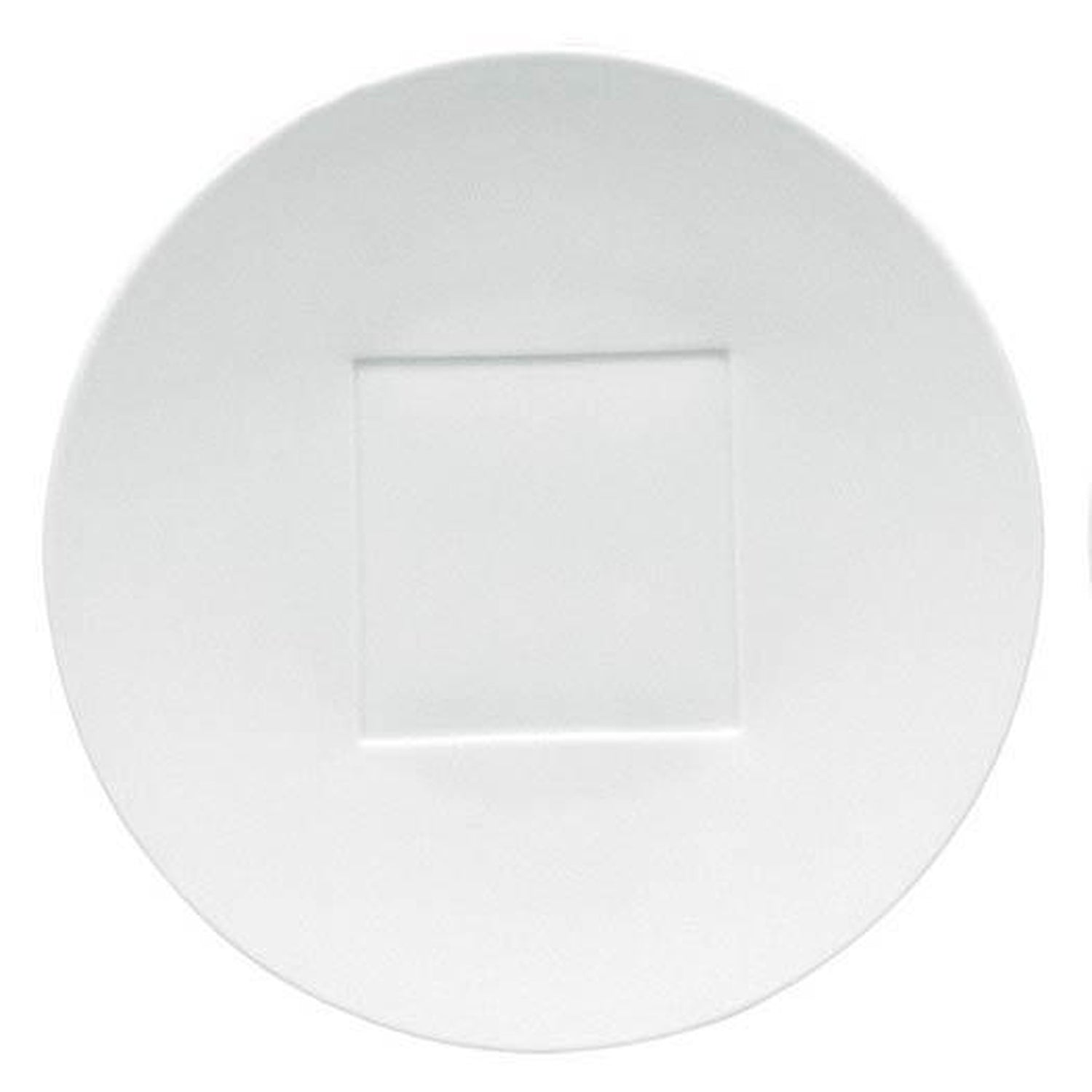 Raynaud Hommage Sablé Round Buffet Plate Square Center
