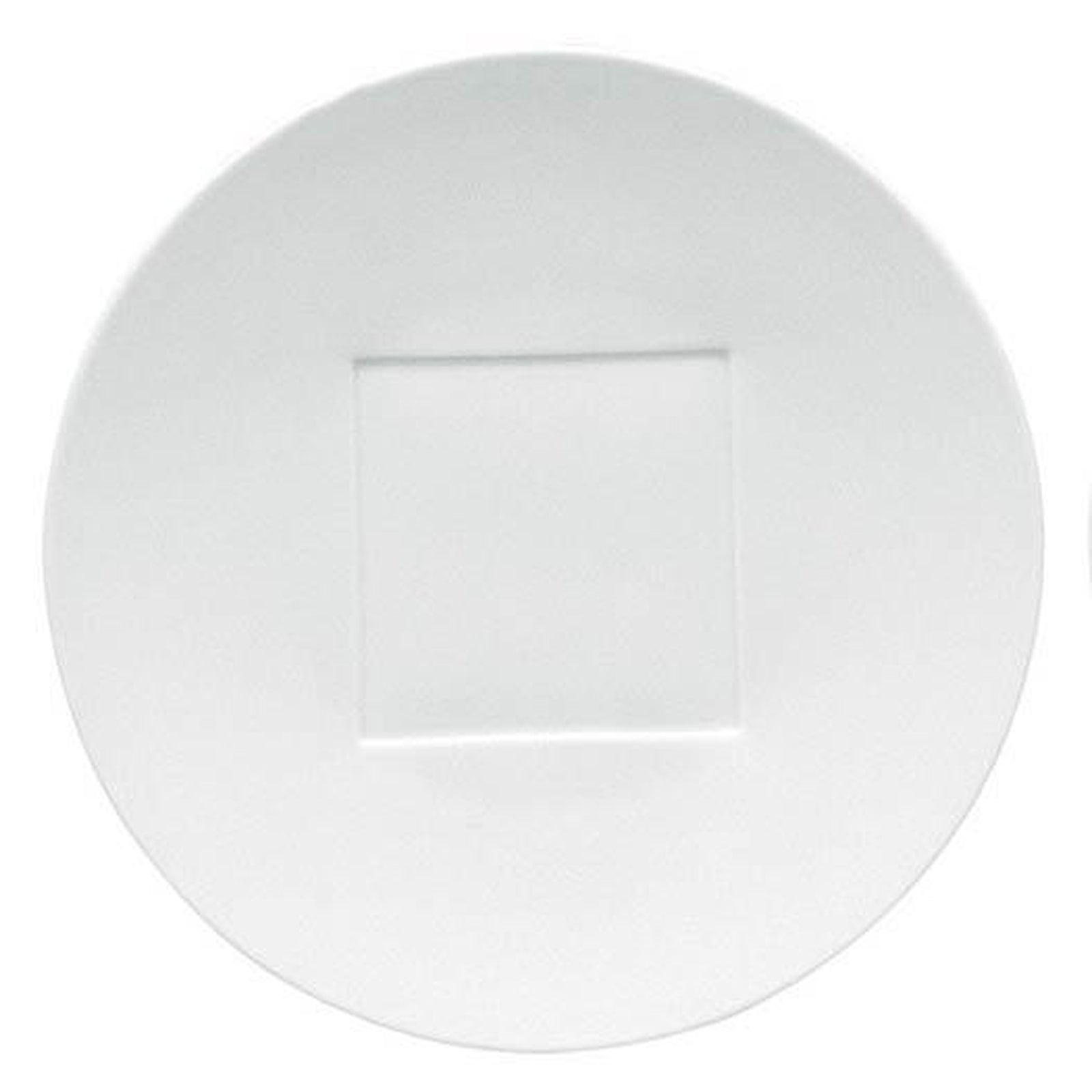 Raynaud Hommage Sablé Round Buffet Plate Square Center
