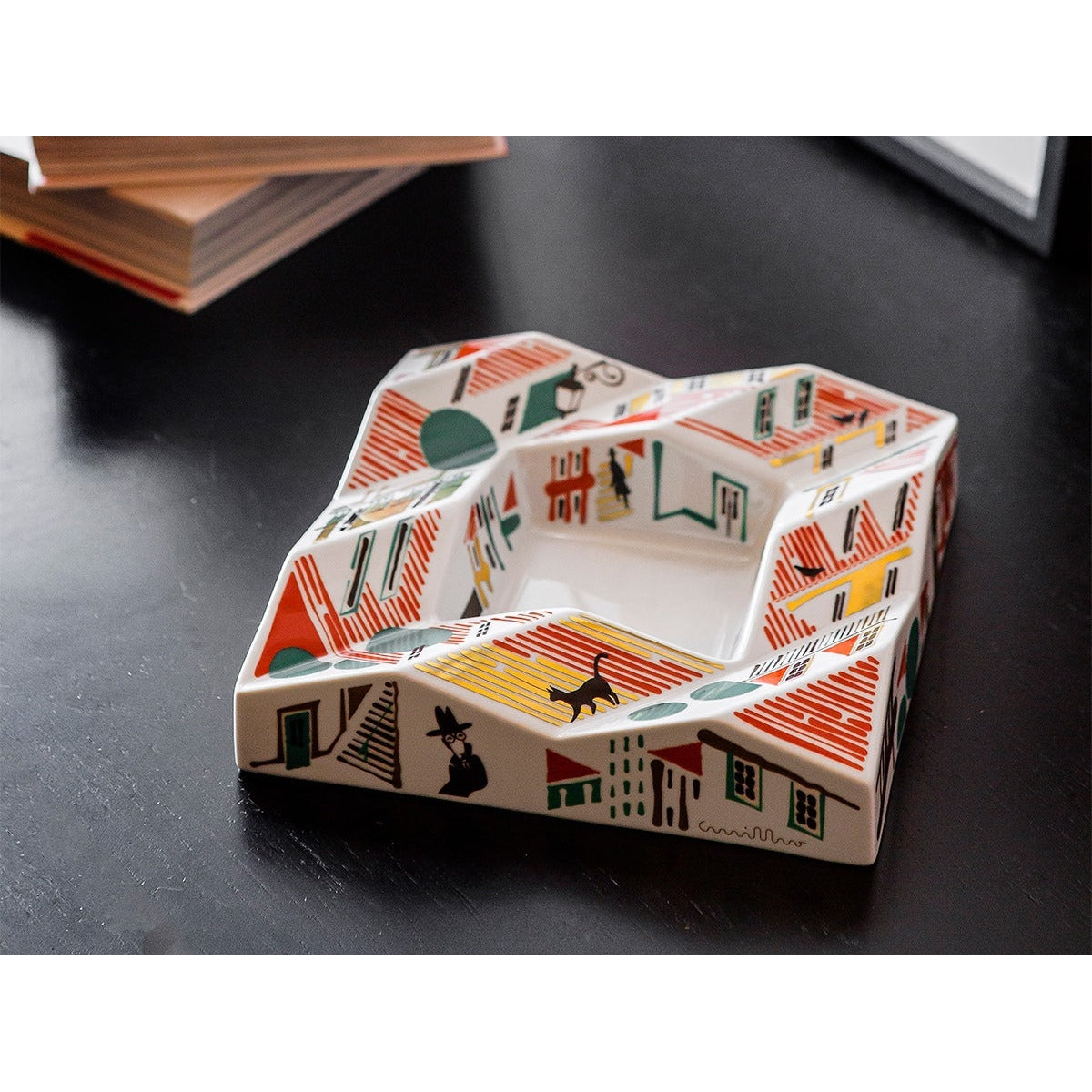 Vista Alegre Pessoa Square Catchall Tray By Andre Carrilho