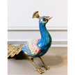 Port 68 Porcelain Peacock Statue Floor Sample Each Sold Separately