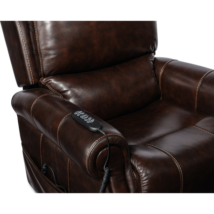 Hooker Furniture Eisley Power Recliner with Power Headrest, Lumbar, and Lift