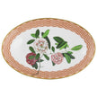 Raynaud Tresor Fleuri Beige Rhododendron Quenelle Dish Gbx