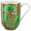 Raynaud Tresor Fleuri Marron Asarum Mug Rd. Gbx
