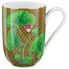 Raynaud Tresor Fleuri Marron Asarum Mug Rd. Gbx