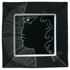 Raynaud Jean Cocteau Black Square Trinket Tray Gbx