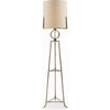 Century Furniture Grand Tour Polished Steel Floor Lamp