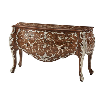 Theodore Alexander Laurent Bombe Commode Open Box Item