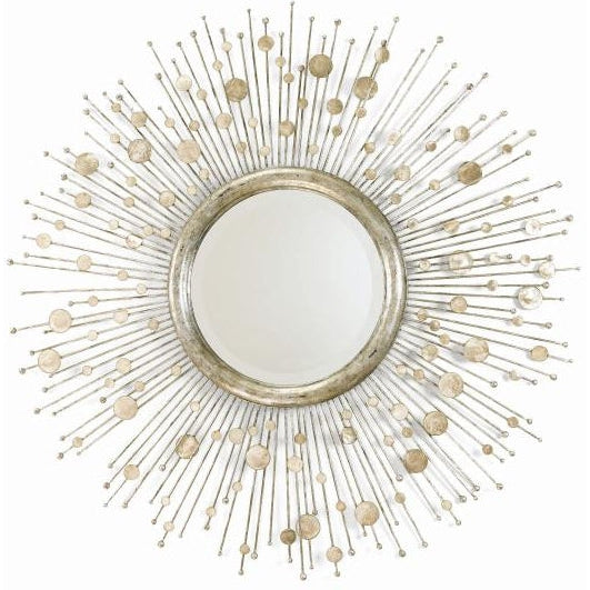 Century Furniture Grand Tour Silver Antique Mirror