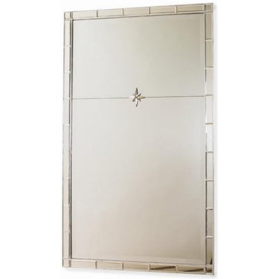 Century Furniture Grand Tour Silver Leaf Mirror