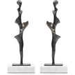 Villa & House Spiral Statue - Set Of 2