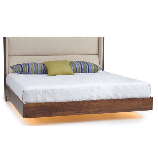 Copeland Sloane Floating Bed Mattress Only With Lighting - Sunbrella Upholstery