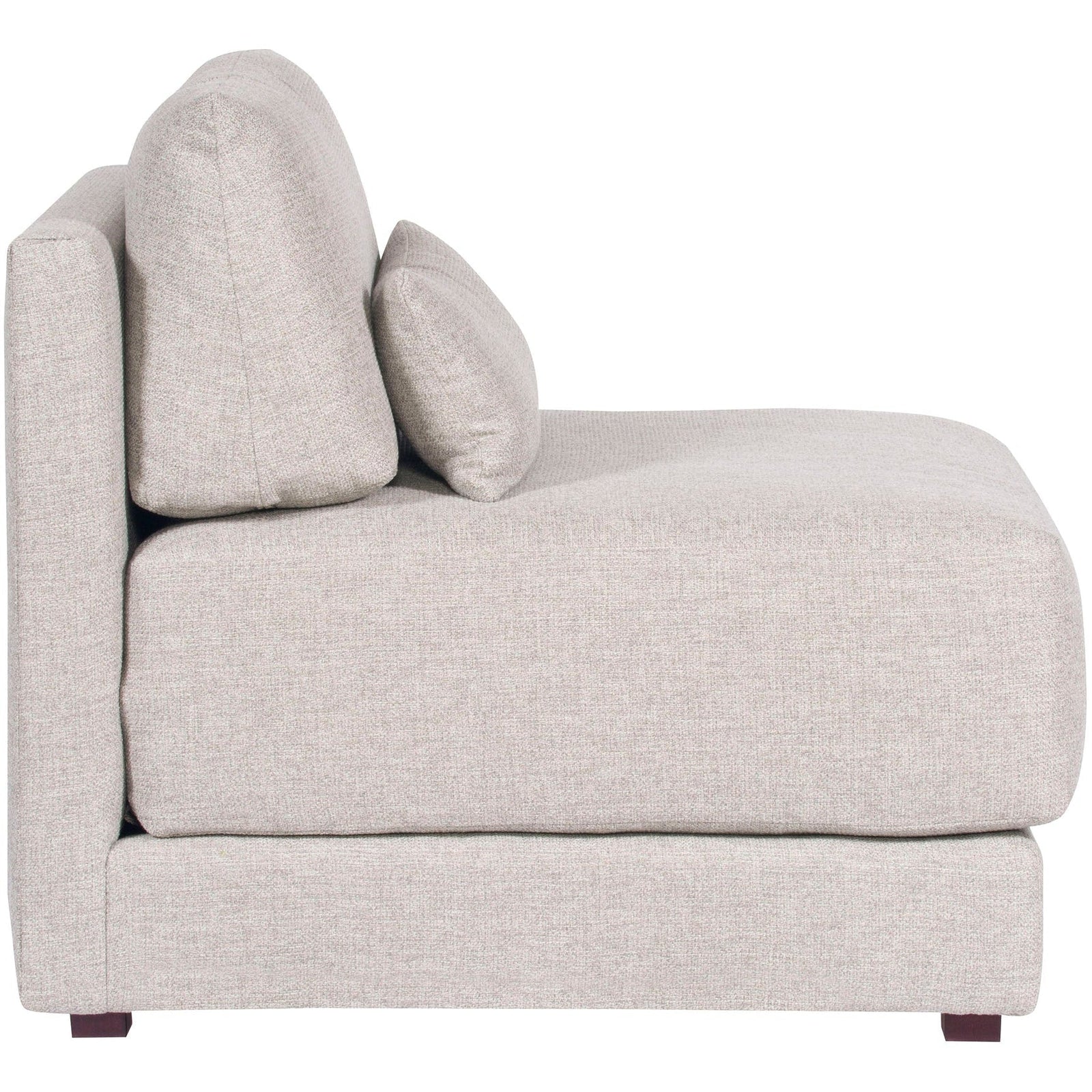 Vanguard Dove Armless Chair