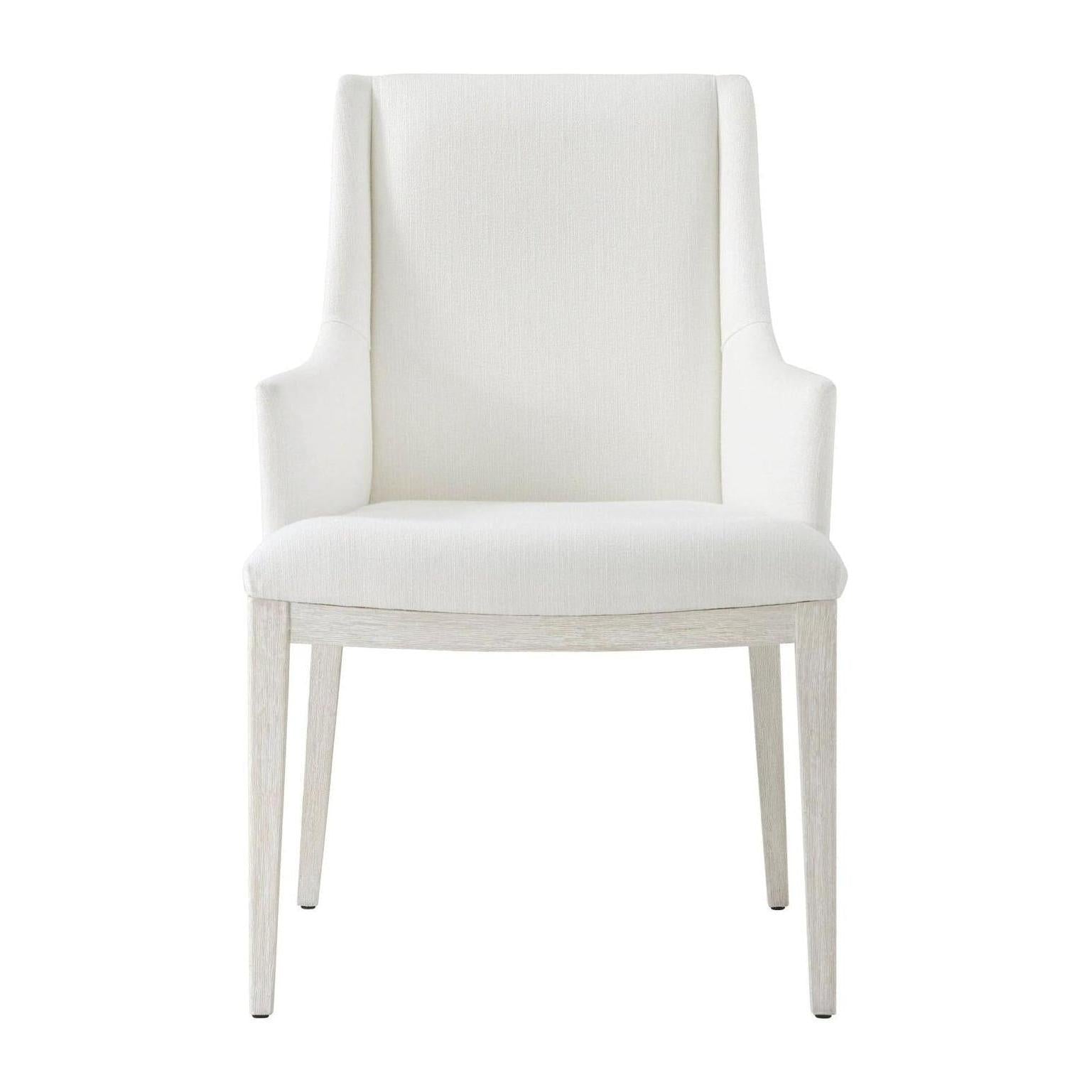 Theodore Alexander Breeze Upholstered Arm Chair - Set of 2