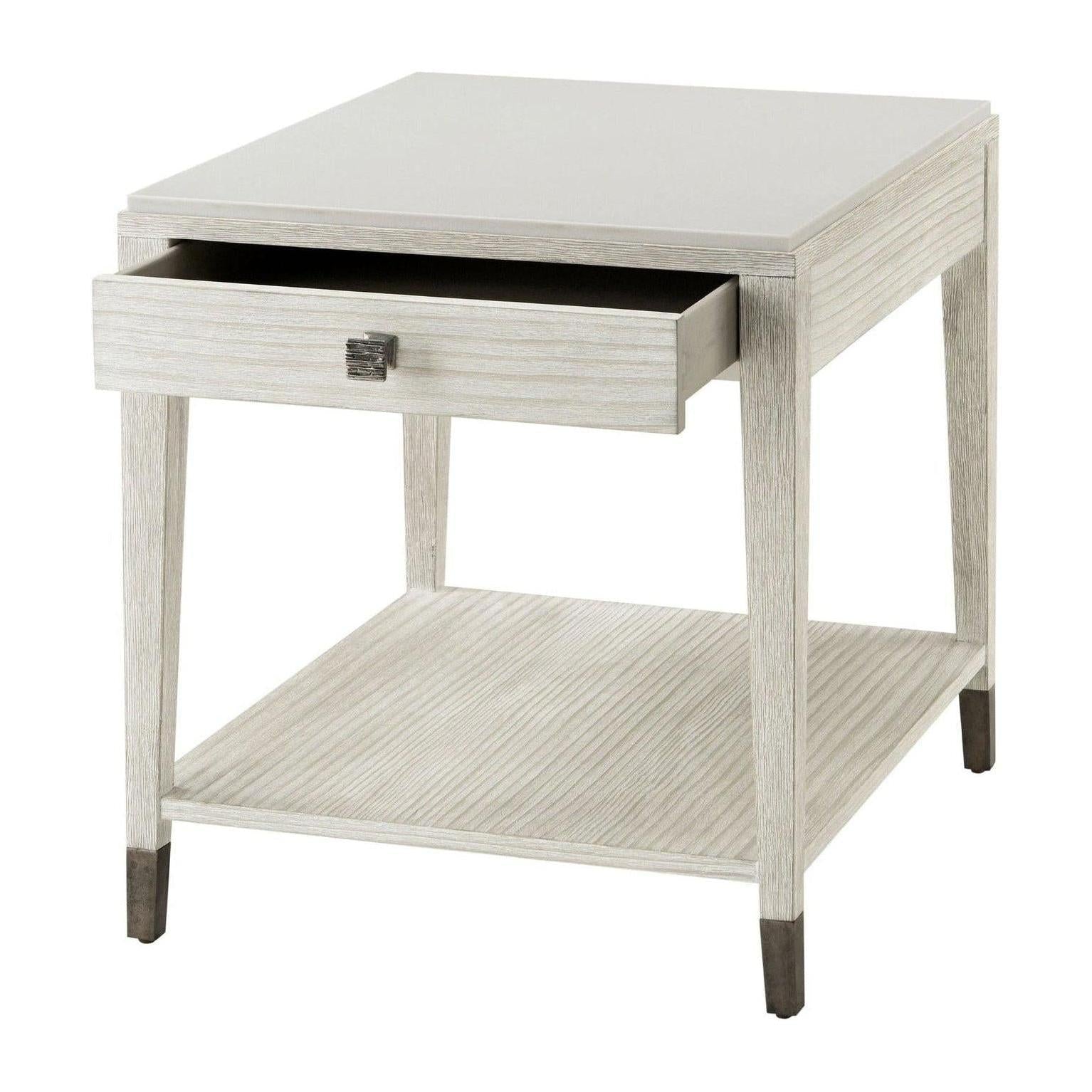 Theodore Alexander Breeze One Drawer Side Table