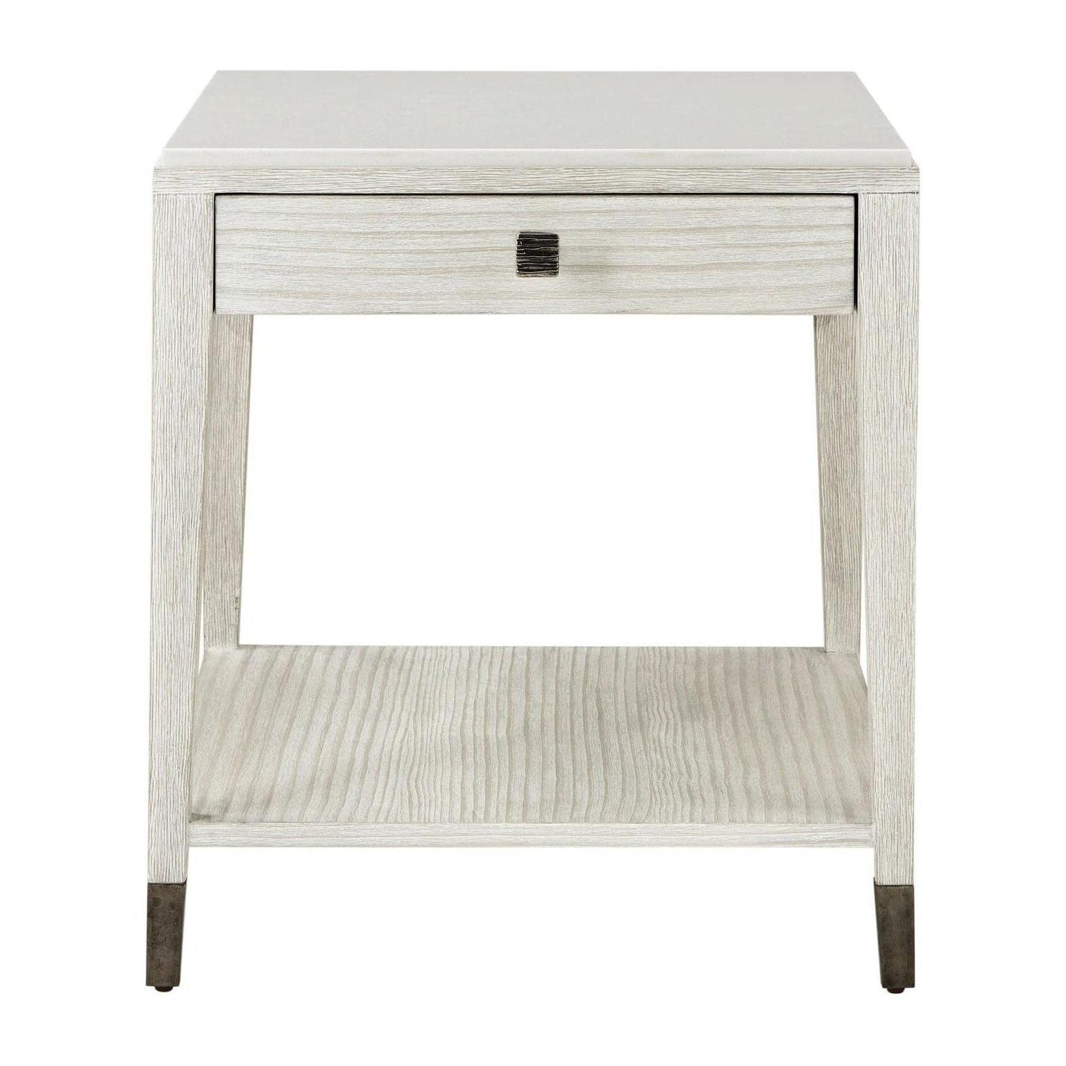 Theodore Alexander Breeze One Drawer Side Table
