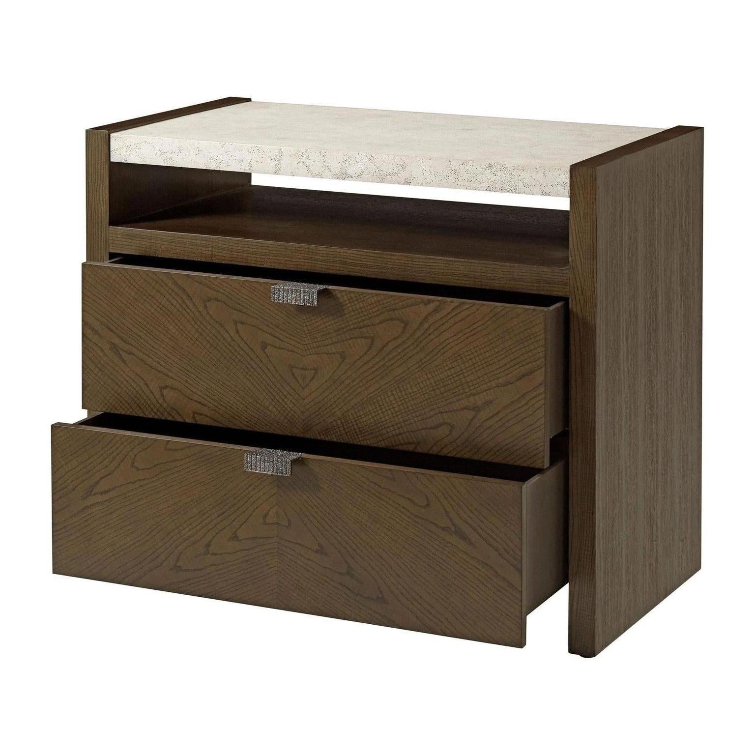 Theodore Alexander Catalina Two Drawer Nightstand
