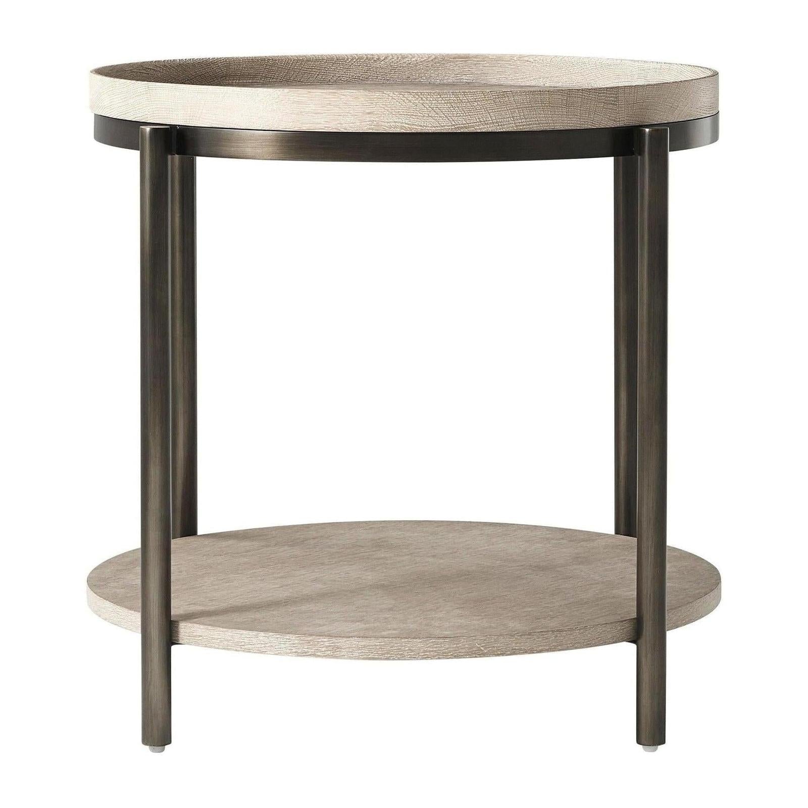 Theodore Alexander Repose Round Side Table