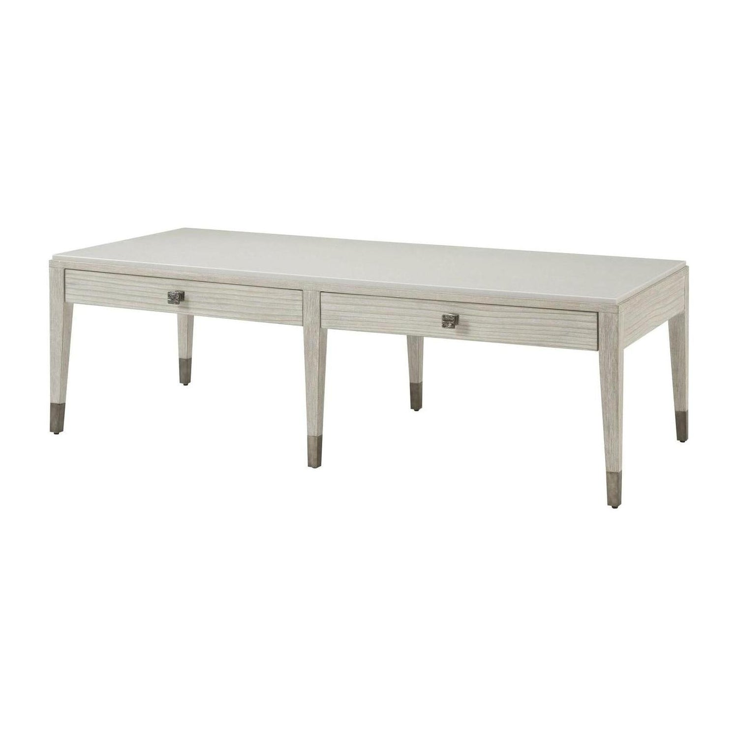 Theodore Alexander Breeze Two Drawer Cocktail Table