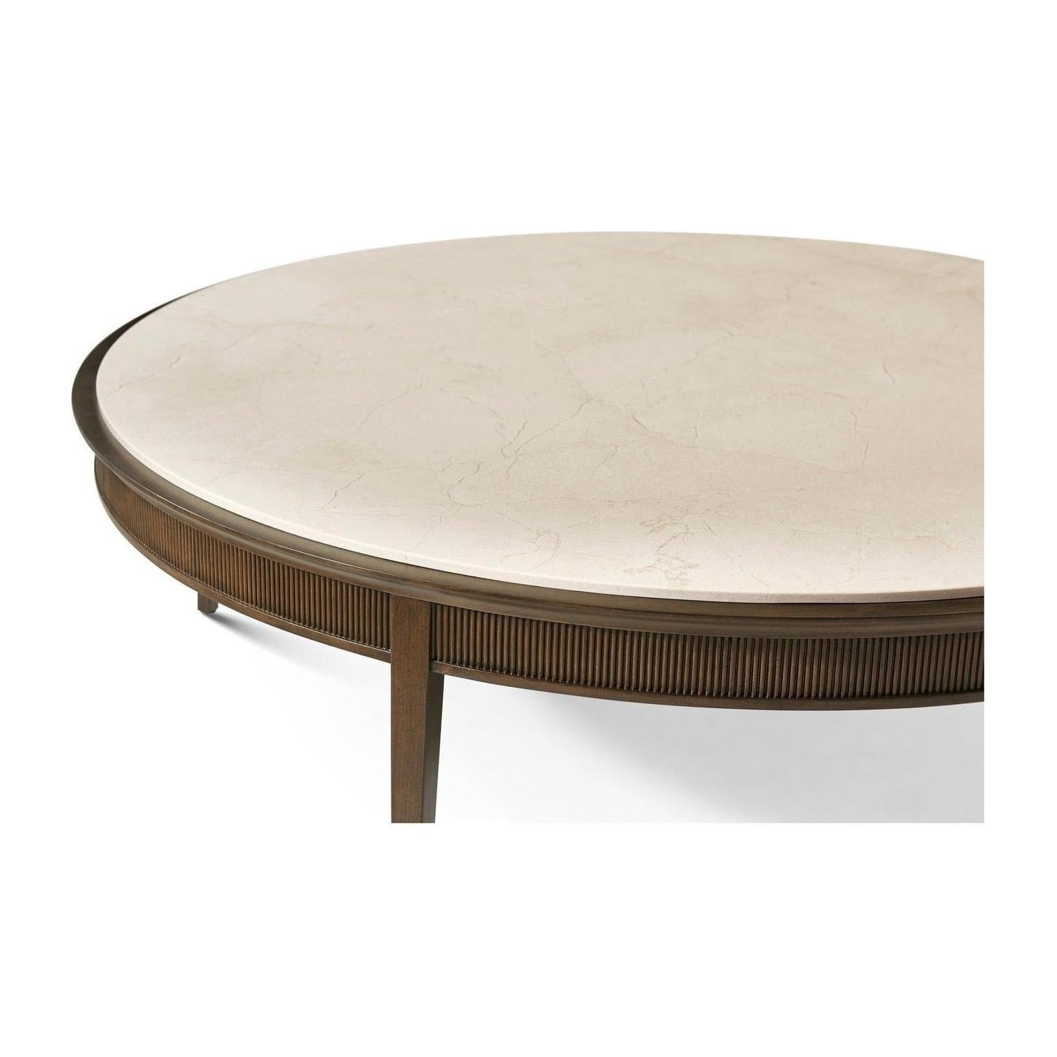 Theodore Alexander Lido Round Cocktail Table