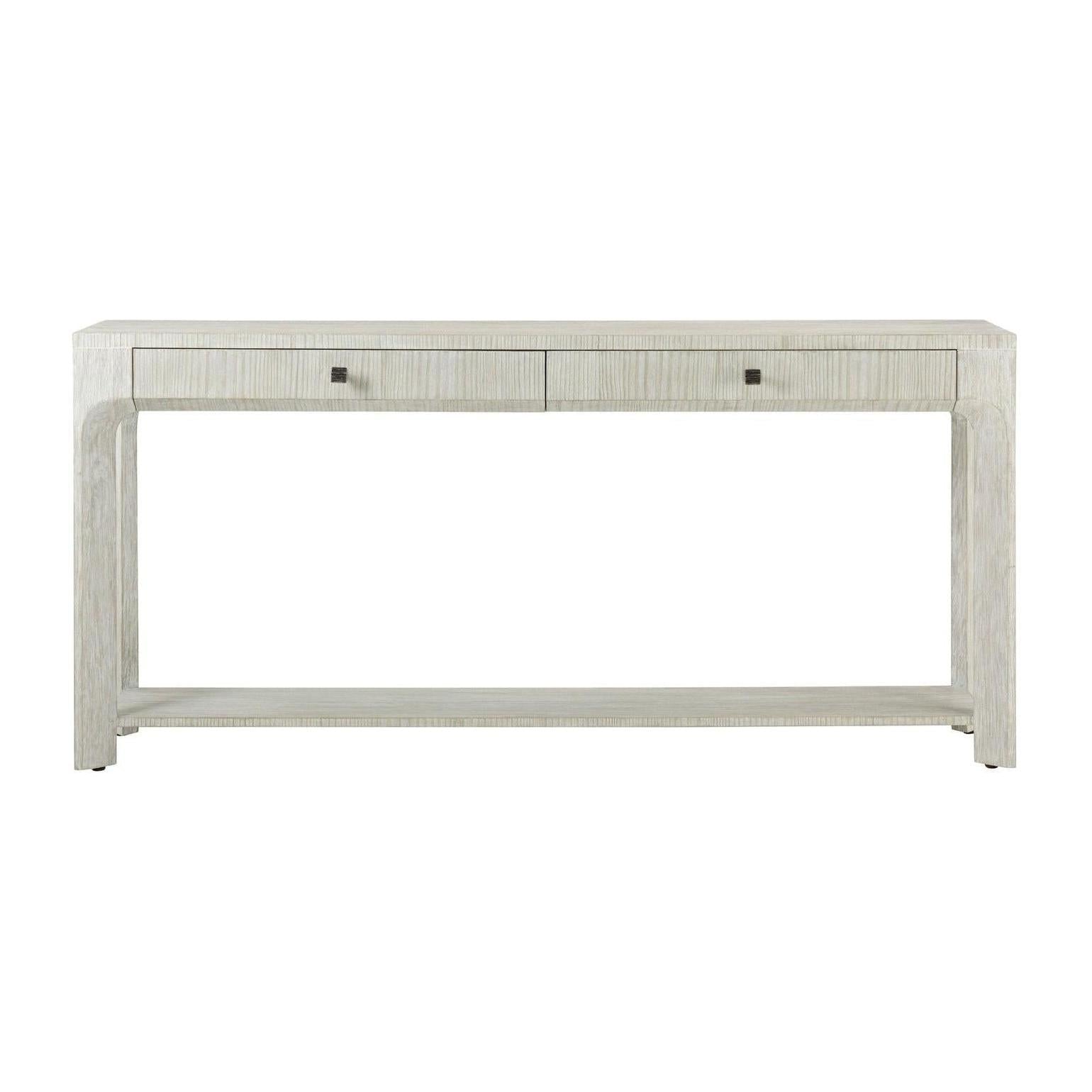 Theodore Alexander Breeze Two Drawer Console Table