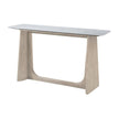 Theodore Alexander Repose Wooden Console Table Marble Top