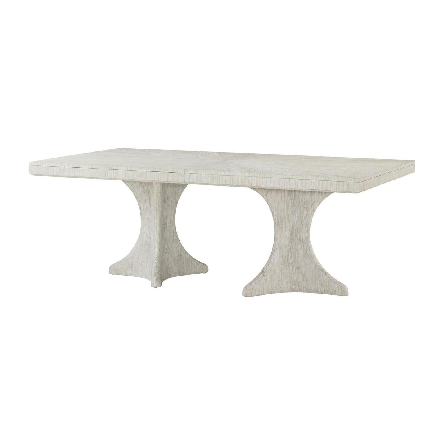 Theodore Alexander Breeze Pedestal Dining Table